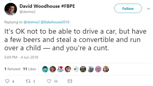 Helen Holdsworth FBPE Brexit 2 - David Woodhouse profanity