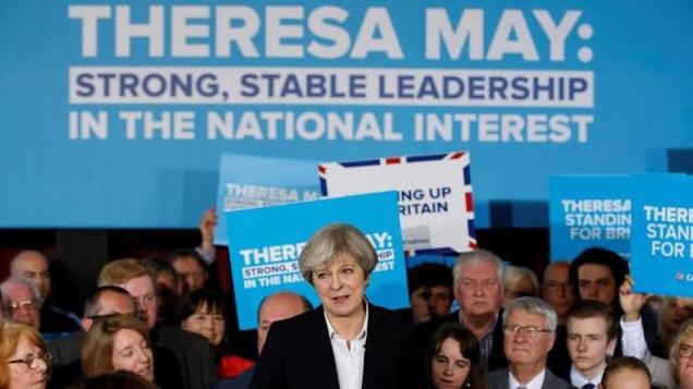 Conservative Party Tory policy renewal - Strong and stable leadership in the national interest - Theresa May 2