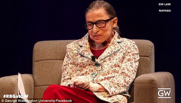 Ruth Bader Ginsburg at GW Law School
