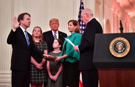 Brett Kavanaugh swearing in ceremony Supreme Court - SCOTUS