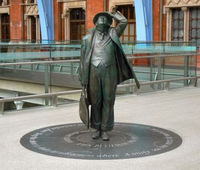 John Betjeman statue