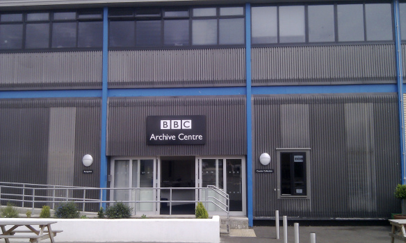 BBC archive centre entrance